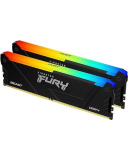 Ram memorija Kingston DIMM DDR4 16GB 3200MHz Fury Beast RGB KF432C16BB2AK2/16