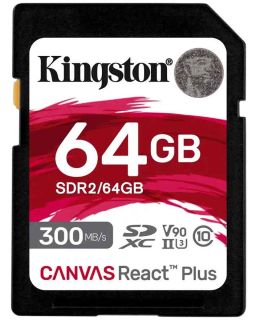 Memorijska kartica Kingston 64GB Canvas React Plus