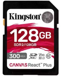 Memorijska kartica Kingston 128GB Canvas React Plus
