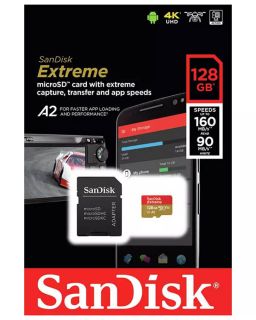Memorijska kartica SanDisk Extreme Micro PRO Deluxe SDXC 128GB A2 C10 V30