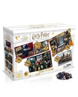 Slagalica Harry Potter - 5 in 1 Puzzles - Gift Box