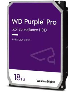 Hard disk Western Digital 18TB 3.5” SATA III 512MB 7.200rpm WD181PURP Purple Pro