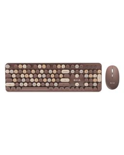 Tastatura i mis Aula AC306 Brown