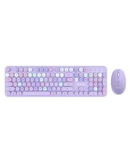 Tastatura i mis Aula AC306 Purple