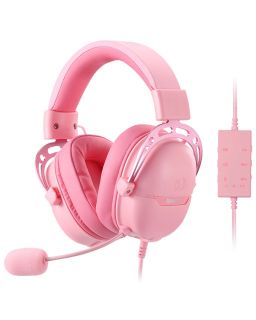 Slušalice Redragon Aurora H376PP Pink