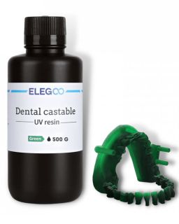 Resin Elegoo Dental Castable UV 0.5kg - Green