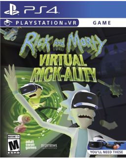 PS4 Rick and Morty Virtual Rick-ality