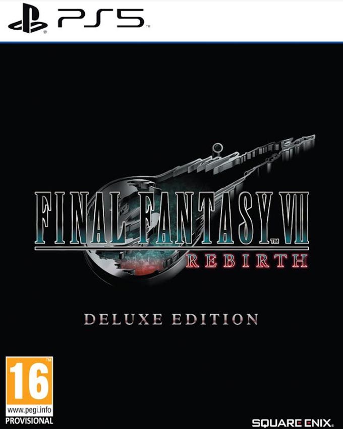 Final fantasy rebirth deluxe купить. Final Fantasy VII Rebirth. Final Fantasy VII Rebirth Deluxe Edition. Final Fantasy VII Rebirth обложка. Final Fantasy VII Rebirth logo.