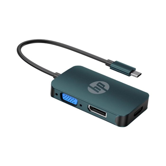Adapter HP USB tip C na HDMI+VGA+DP DHC-CT200 MST MOD