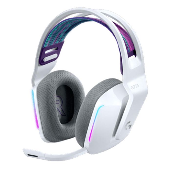 Slušalice Logitech G733 Lightspeed White