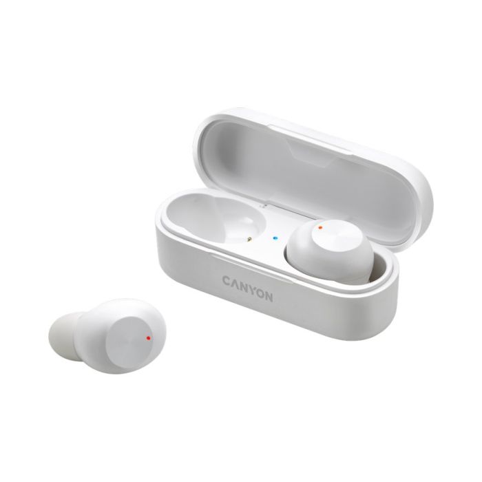 Slušalice Canyon TWS-1 Bluetooth Wireless White