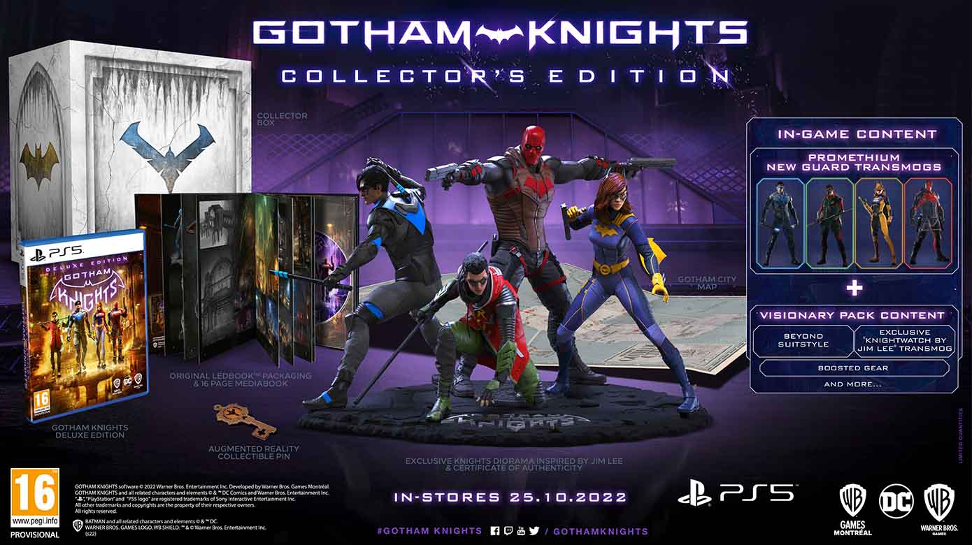 PS5 Gotham Knights Collectors Edition