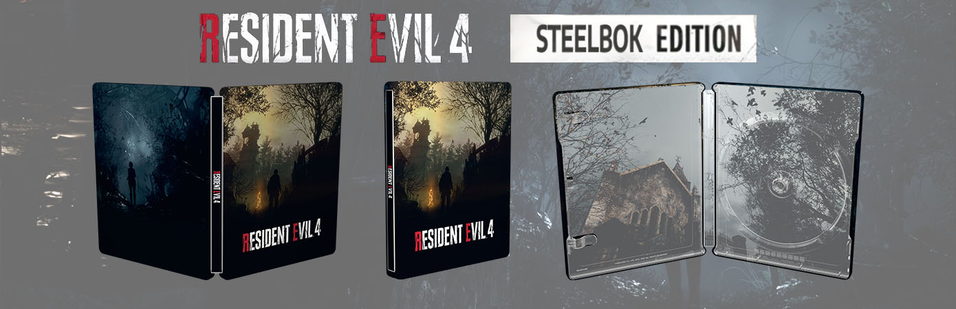 Resident Evil 4 Remake Steelbook Edition Game Centar